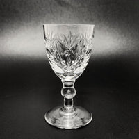 Webb Corbett Cut Rock Crystal Cordials (8) WEC21