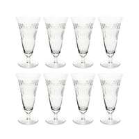 Seneca Crystal #190-19 Iced Tea Glasses (8)