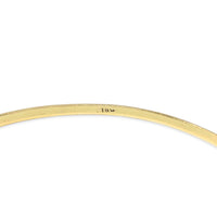 18K Gold 2.6mm Bangle Bracelet