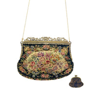 European Petit Point Evening Purse & Coin Purse