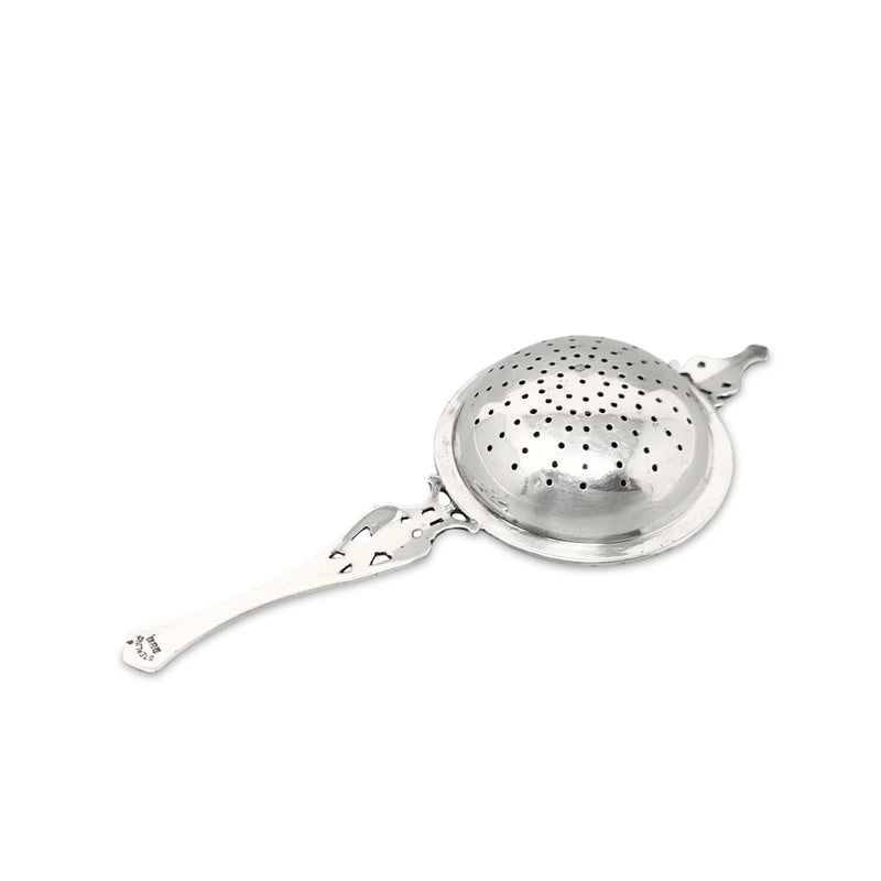 G.H. French (North Attleboro, MA) Sterling Silver Monogrammed Tea Strainer