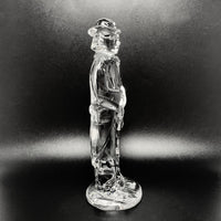 Waterford Crystal Clown with Pup Figurine