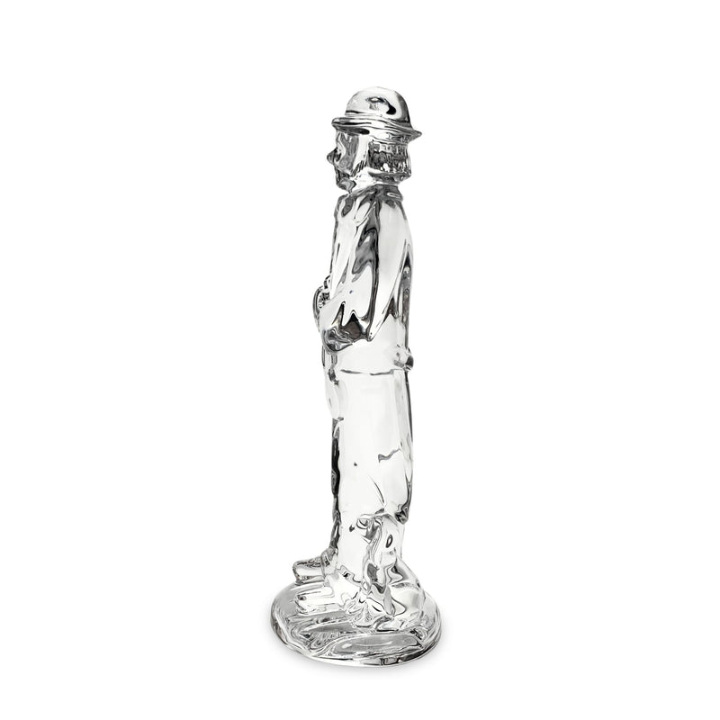 Waterford Crystal Clown with Pup Figurine