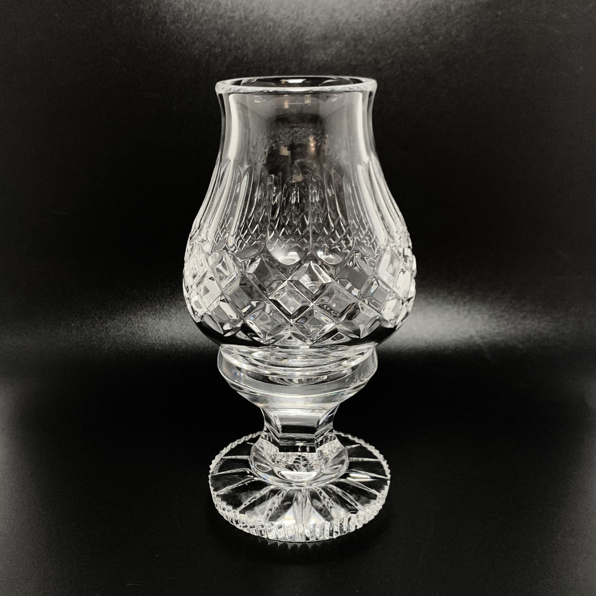 Waterford Crystal 2pc Candleholder With Globe