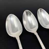 Tiffany & Co. "Persian" Monogrammed Sterling Teaspoons (6)