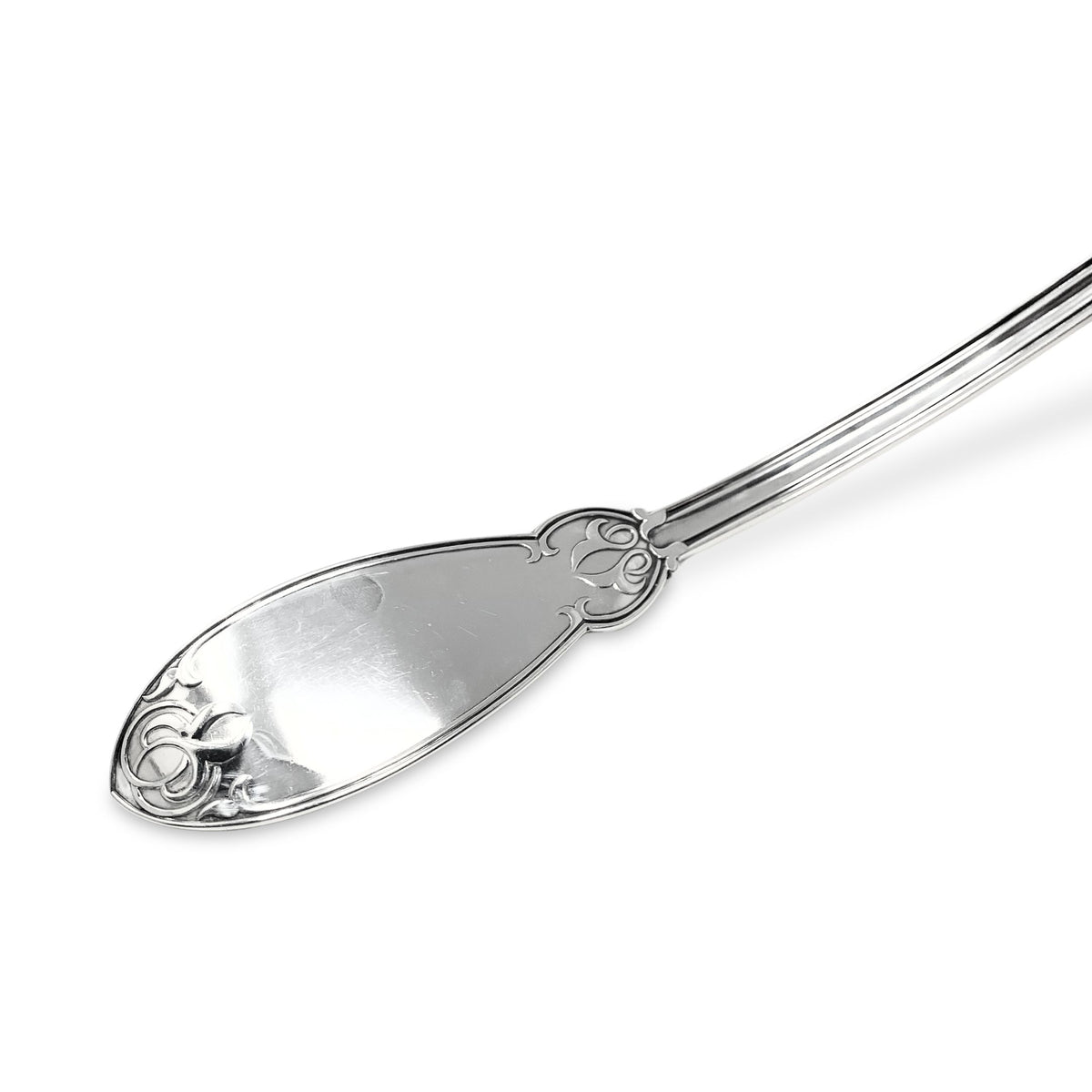 Henry Hebbard for Tiffany & Co. "Oriental" Coin Silver Soup Ladle