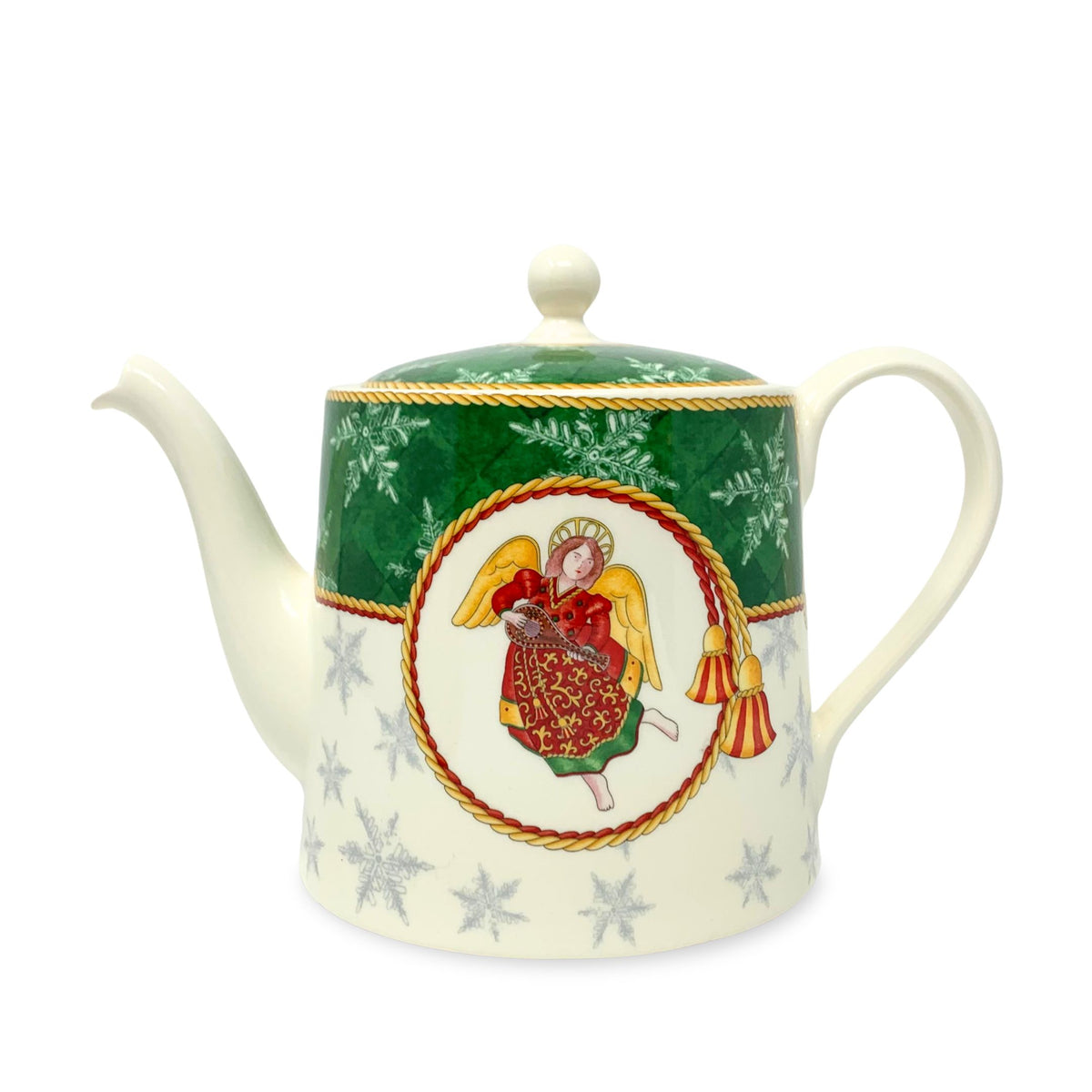 Wedgwood "Winter Festival" Teapot & Covered Sugar Bowl