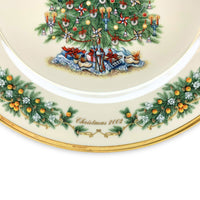 Lenox Christmas Trees Around The World Collector Plate The Netherlands 2002