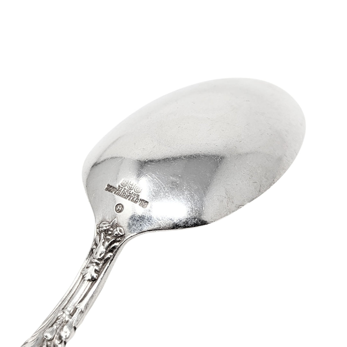 Antique Gorham "Versailles" Solid Serving Spoon, "H" Monogram