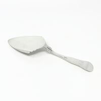 Pear & Bacall 19th Century Coin Silver Pie Server, Monogrammed "E.R."