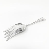 Davis & Galt Sterling Large Fish/Vegetable Serving Fork, Monogrammed