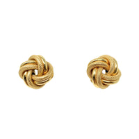 UnoAerre 18K Gold Love Knot Earrings