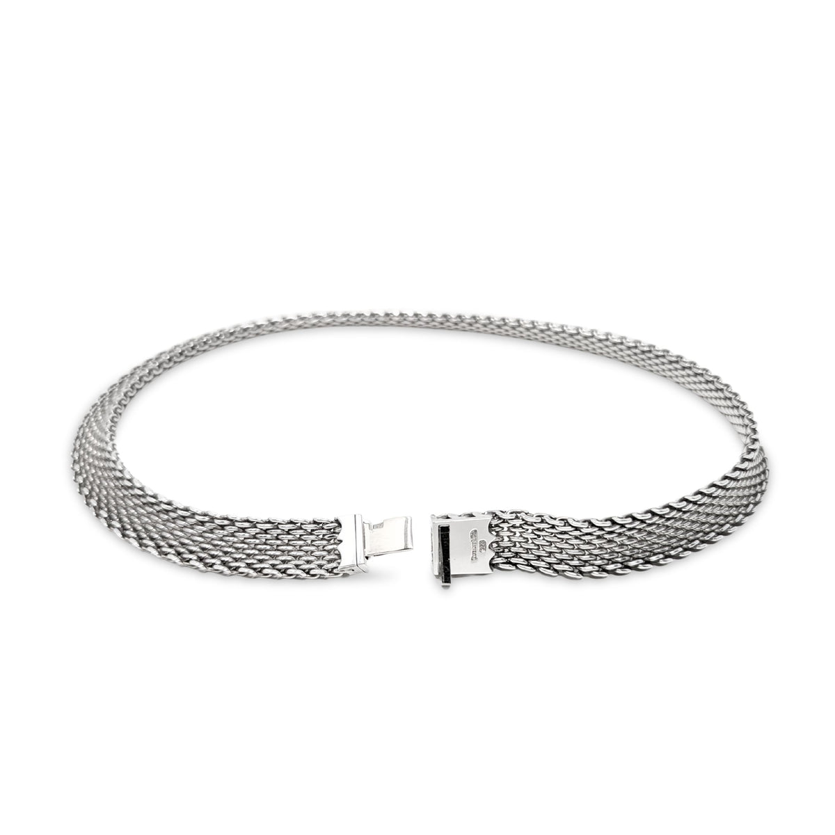 Tiffany & Co. Sterling 17” Somerset Mesh Necklace