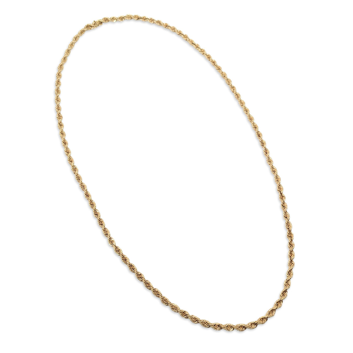 Italian 14K Gold 32” 6mm Rope Chain