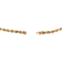 Italian 14K Gold 32” 6mm Rope Chain