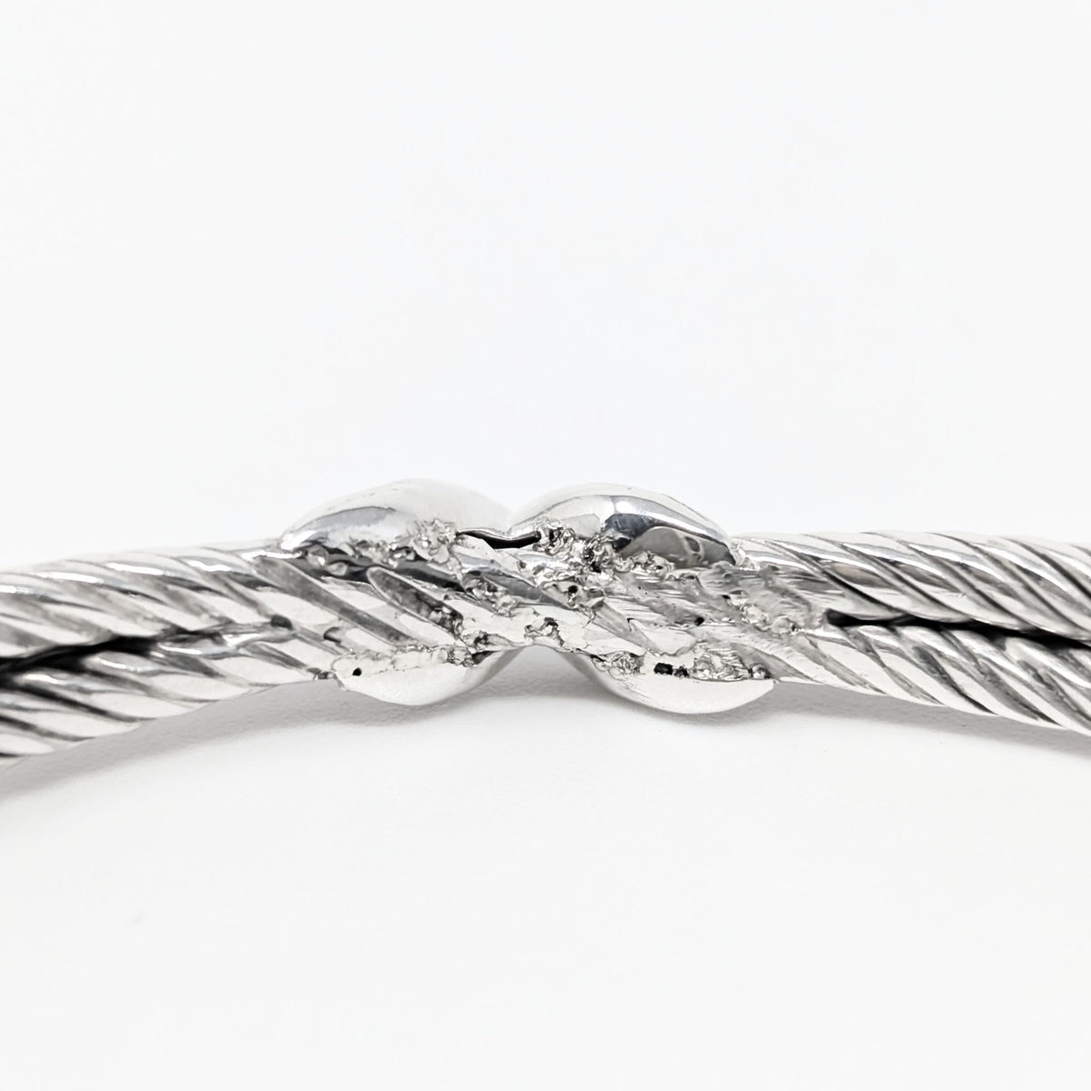 David Yurman Crossover X Diamond Cuff