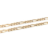 Italian 14K Gold 3.1mm 26” Figaro Chain