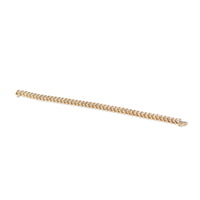 14K Gold 90 Diamond S-Link Tennis Bracelet