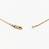 French 20 Franc Gold Coin Necklace on 14K Gold Box Chain