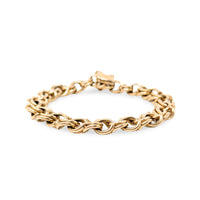 14K Gold 7.5" Charm Bracelet