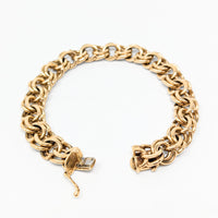 14K Gold 7.5" Charm Bracelet