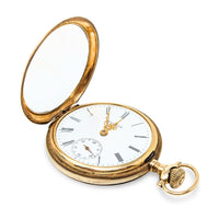 Waltham 1899 14K Gold 16S 17J Hunting Pocket Watch