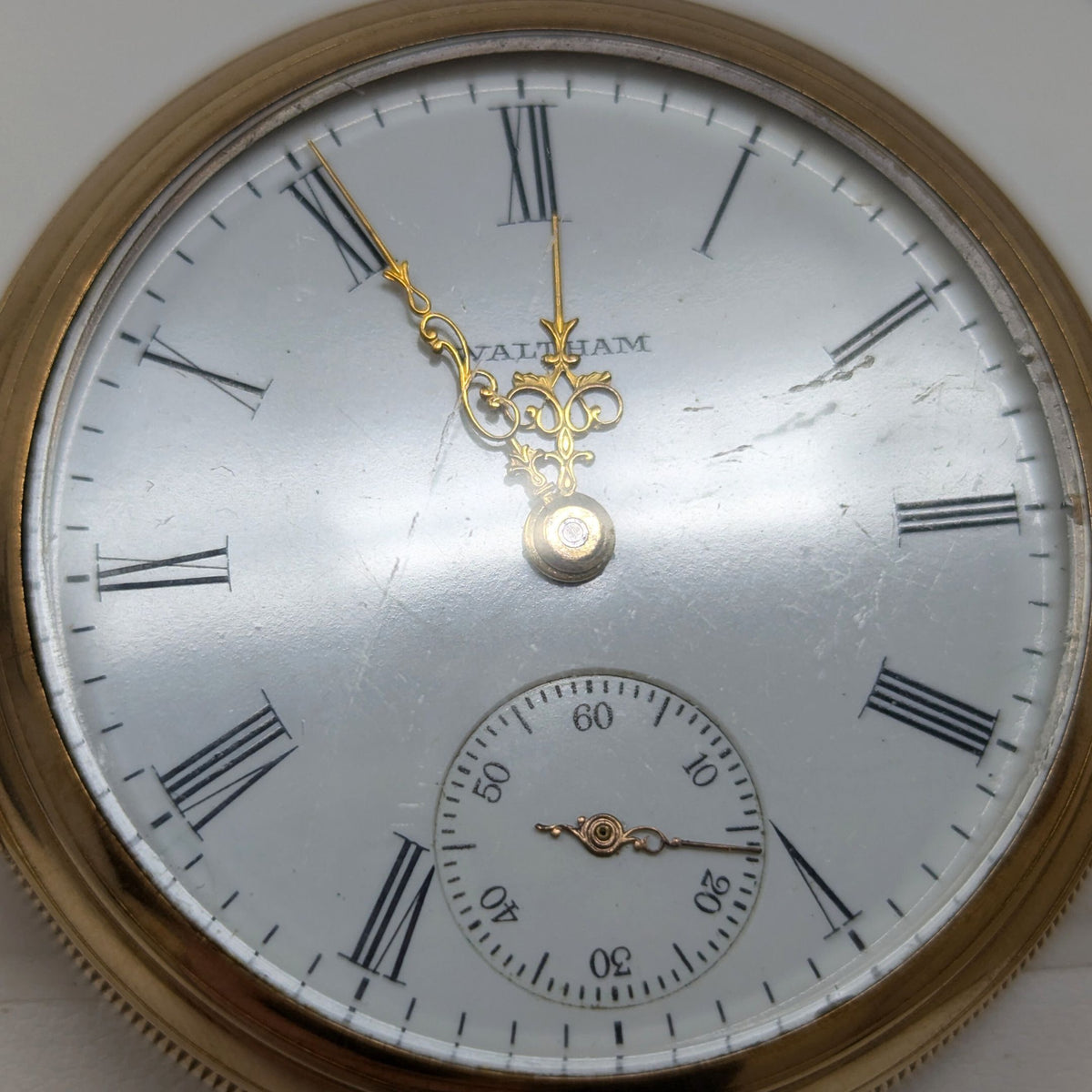 Waltham 1899 14K Gold 16S 17J Hunting Pocket Watch