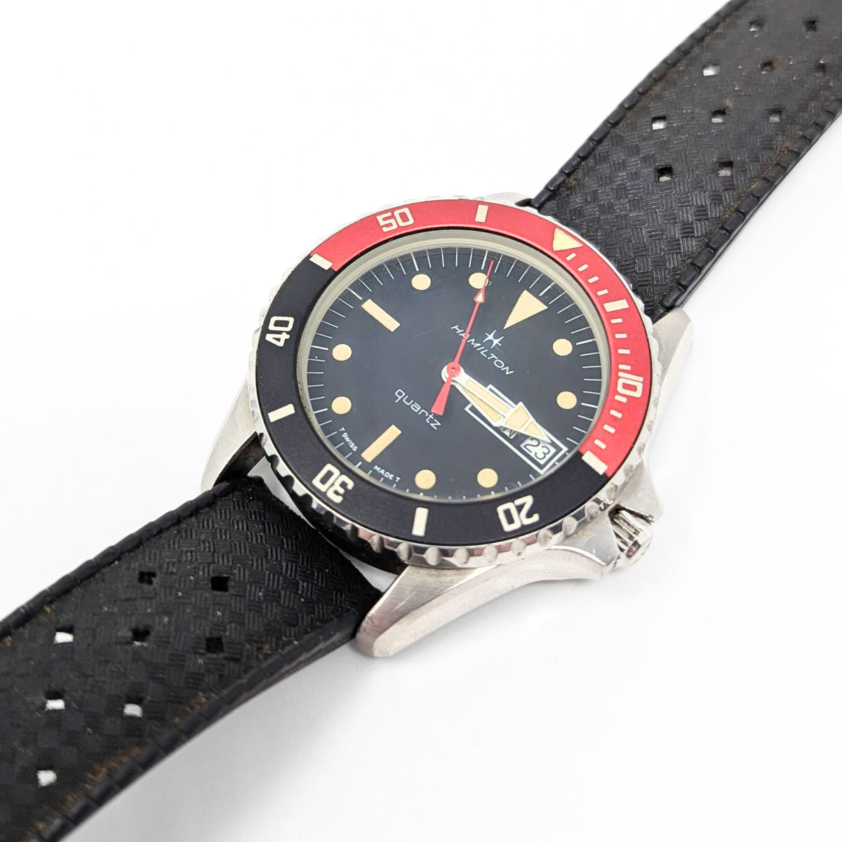 Hamilton 1970’s “Coke” Quartz Dive Watch