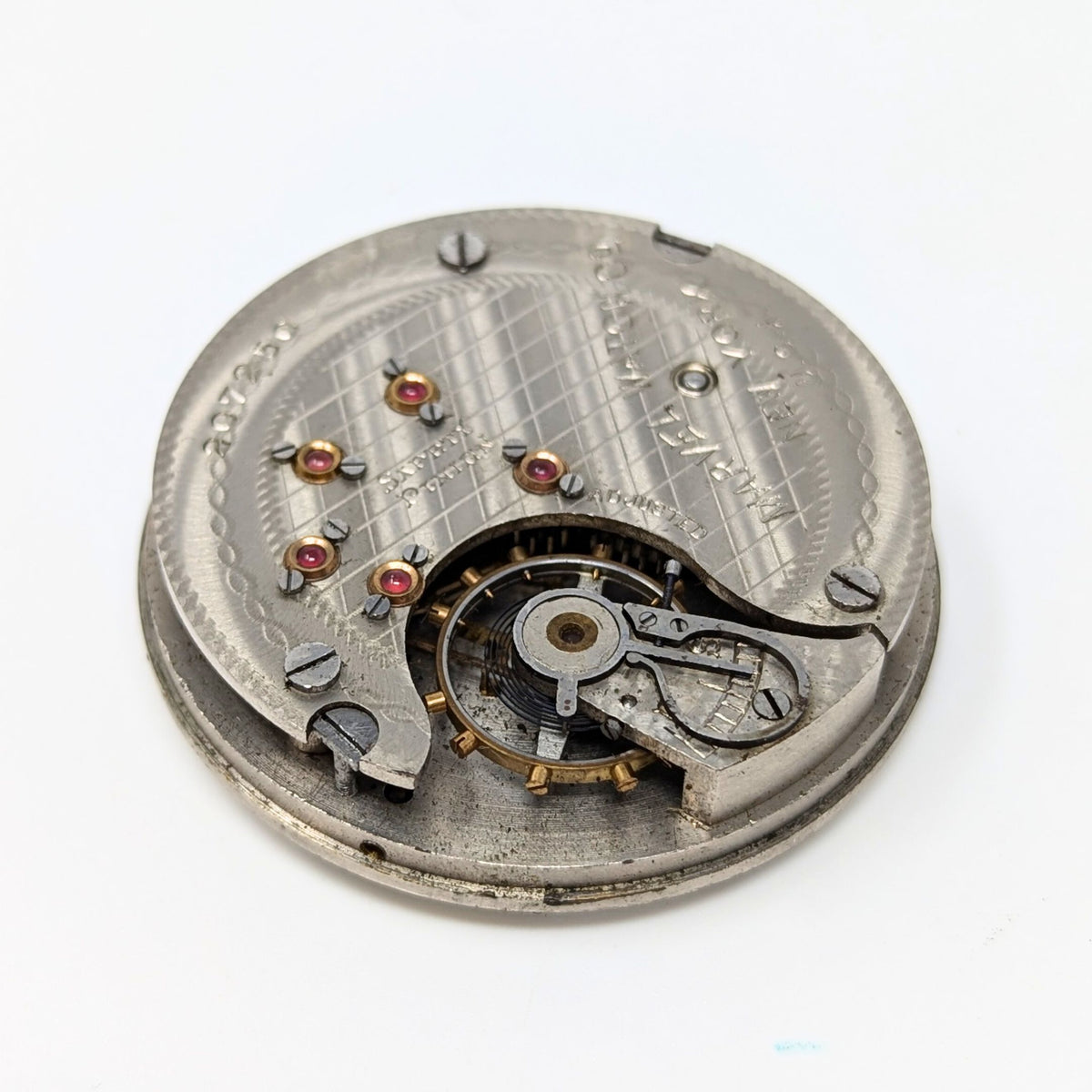 Marvel 1898 18S 7J Model 6 Pocket Watch Movement