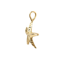 14K Gold Starfish Pendant