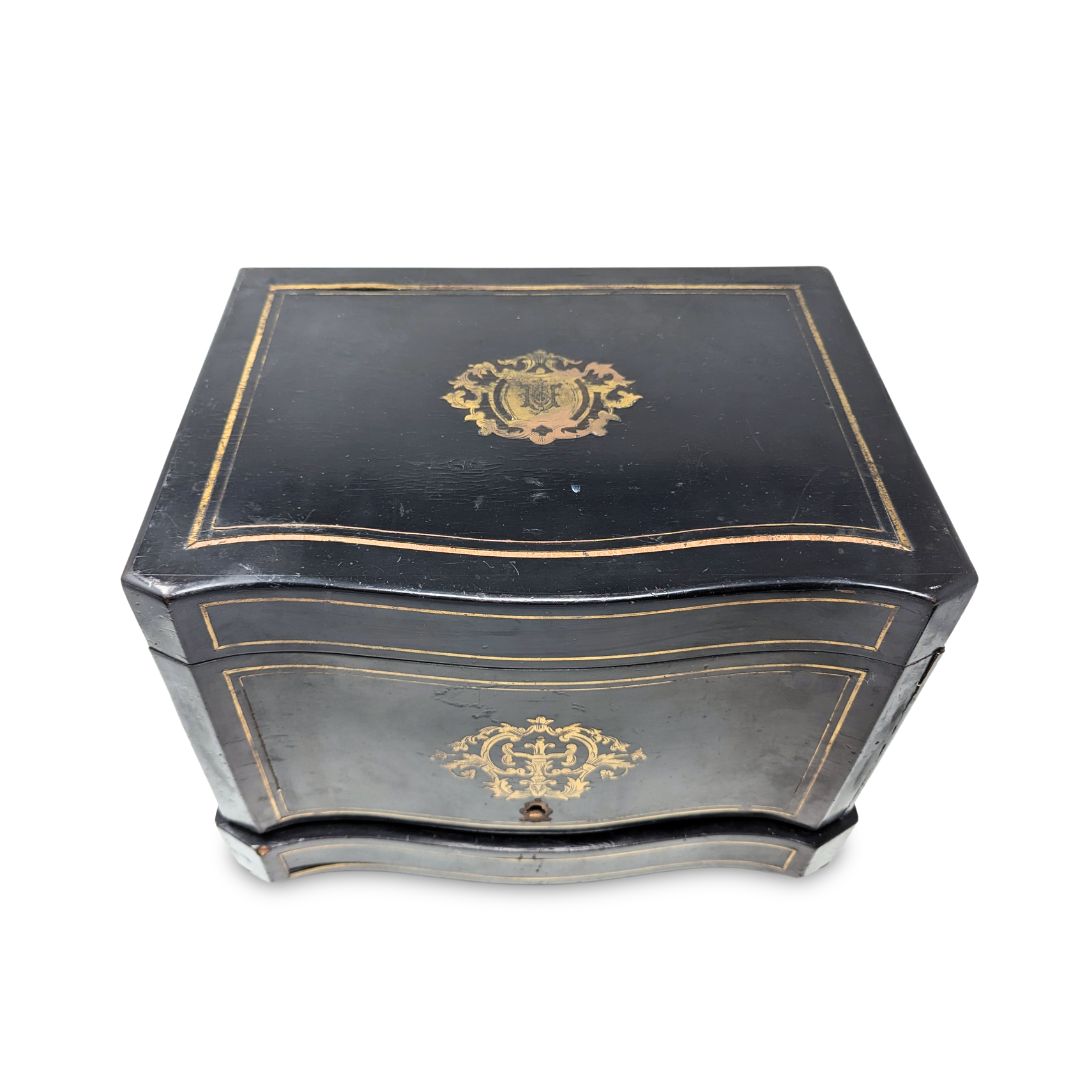 Napoleon III Era French Boulle 20pc Tantalus