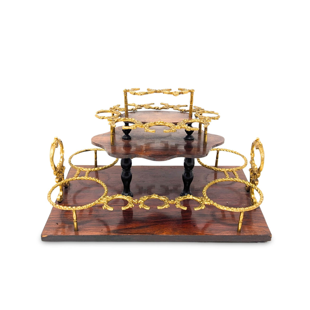 Napoleon III Era French Boulle 20pc Tantalus