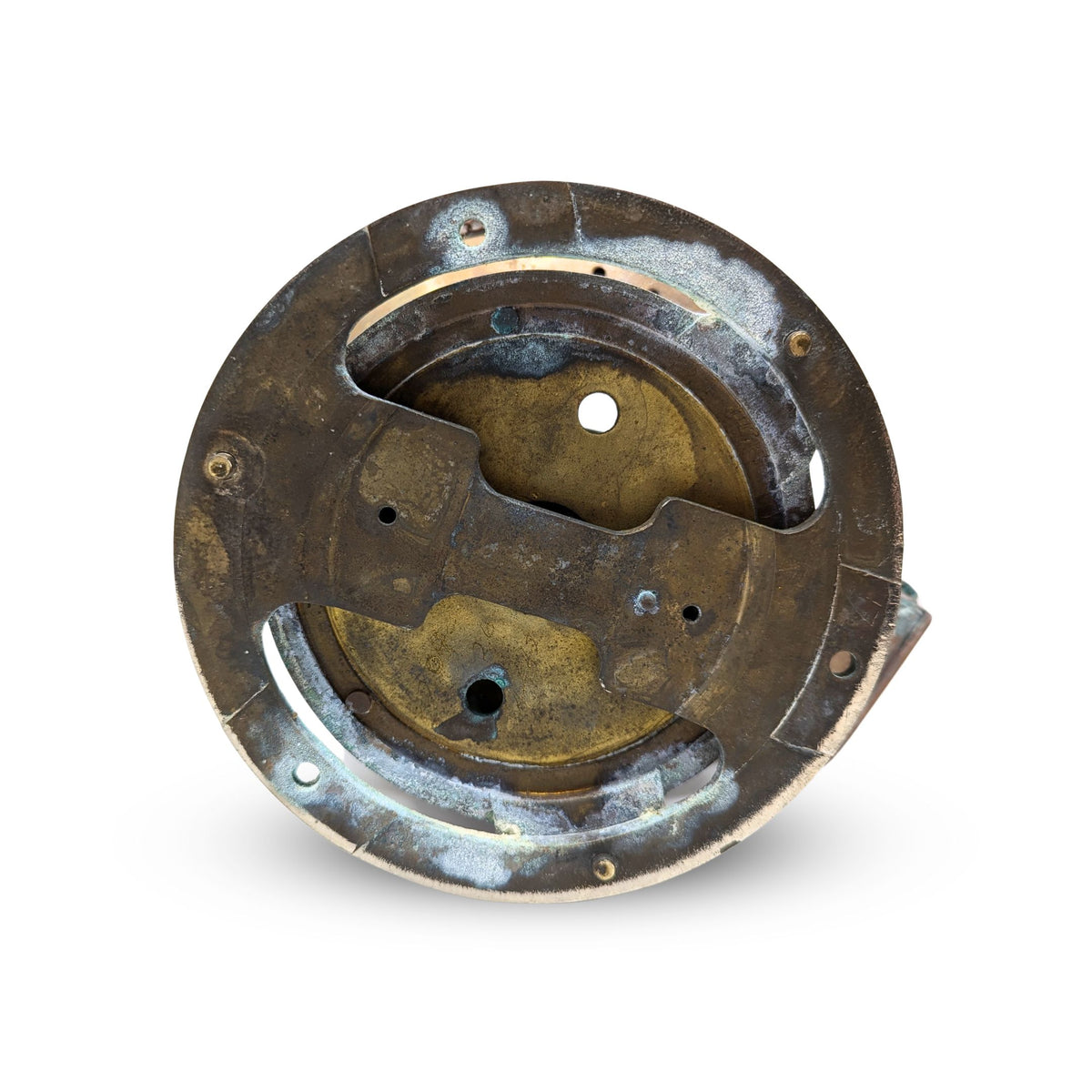 WWII Era Brass Binnacle Compass Housing