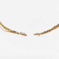 Italian 14K Gold Multi-Strand 18" Necklace