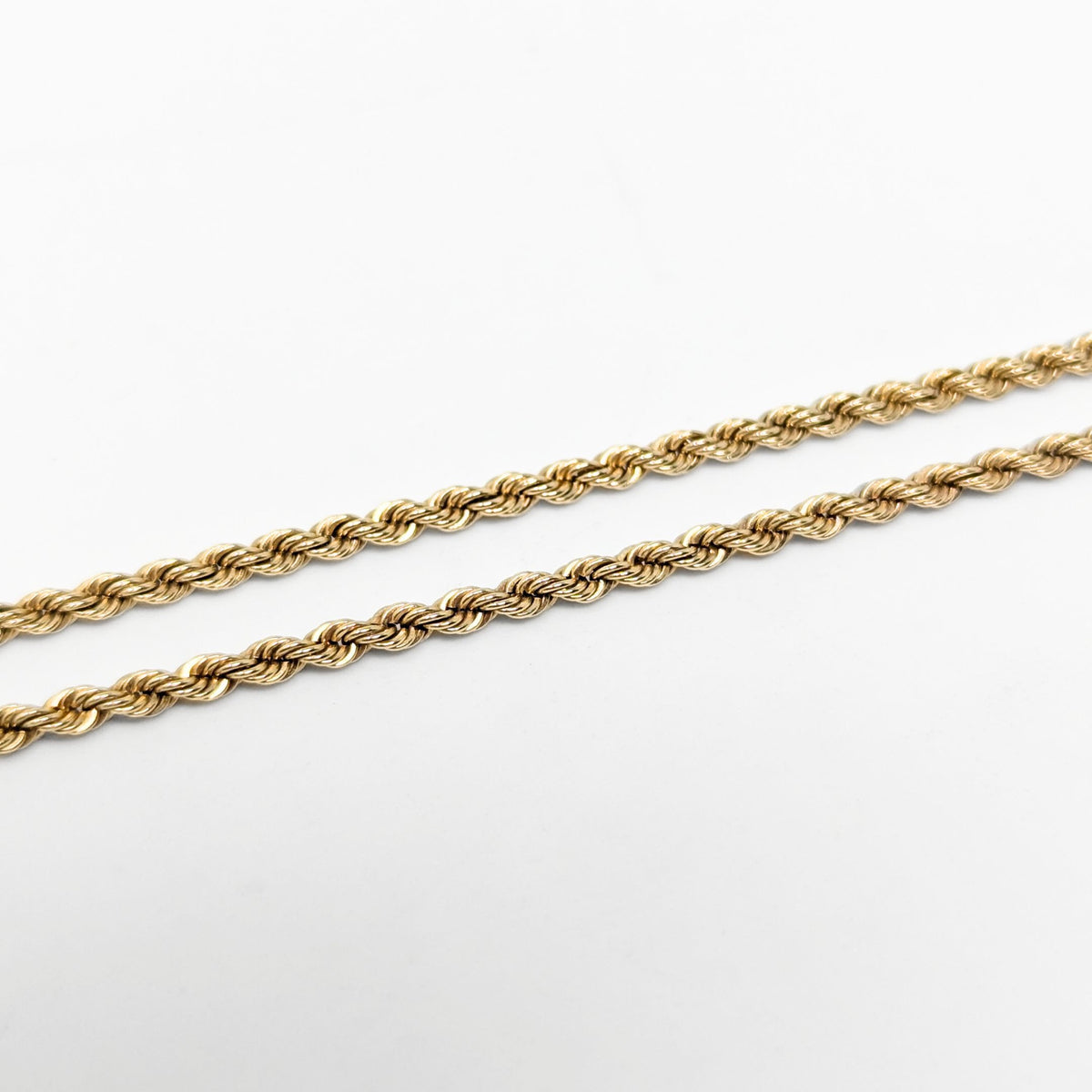 14K Gold 18” 2mm Rope Chain