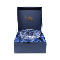 Faberge Atelier Crystal 7" Coronation Petit Bowl With Box