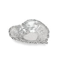 Gorham "Chantilly" Sterling Silver Heart-Shaped Nut Dish