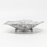 Gorham "Chantilly" Sterling Silver Heart-Shaped Nut Dish