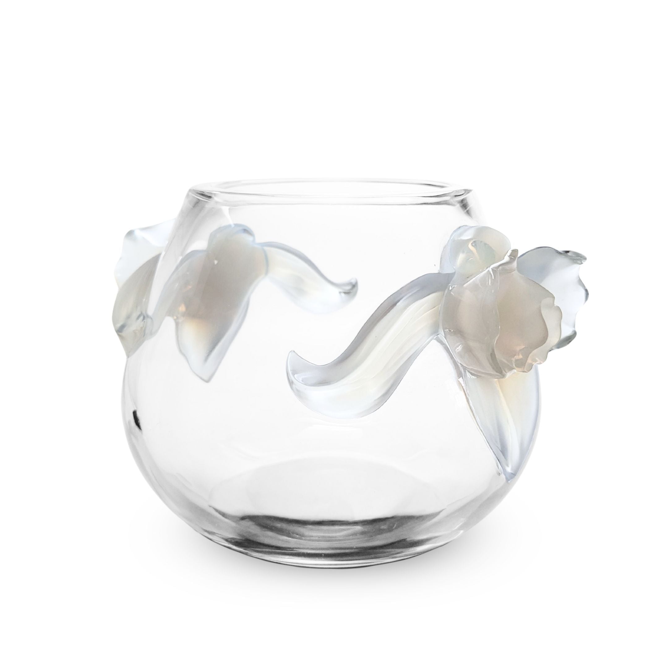 Vuillard、VASE DE FLEURS、海外版超希少レゾネ、新品額付 Villeroy & Boch Clear Vase/Hurricane With Helium Etched