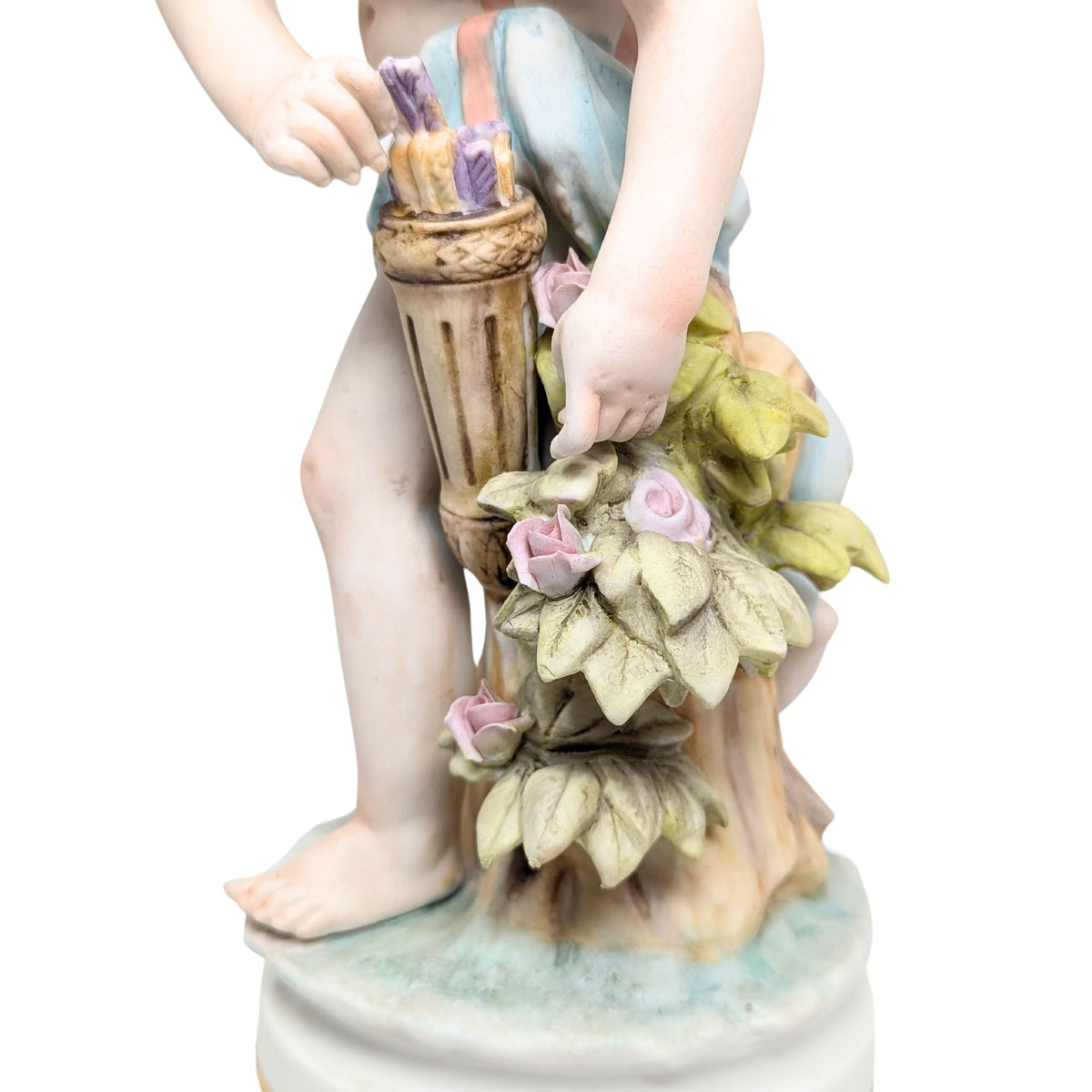 Continental Bisque Porcelain Cherubs (Pair)