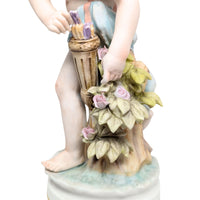 Continental Bisque Porcelain Cherubs (Pair)