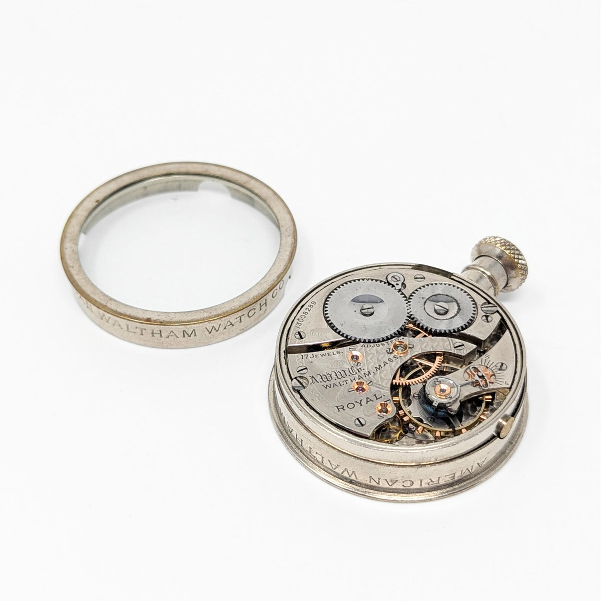 Waltham 1903 Royal 1899 17J 16S Movement (Just Serviced)