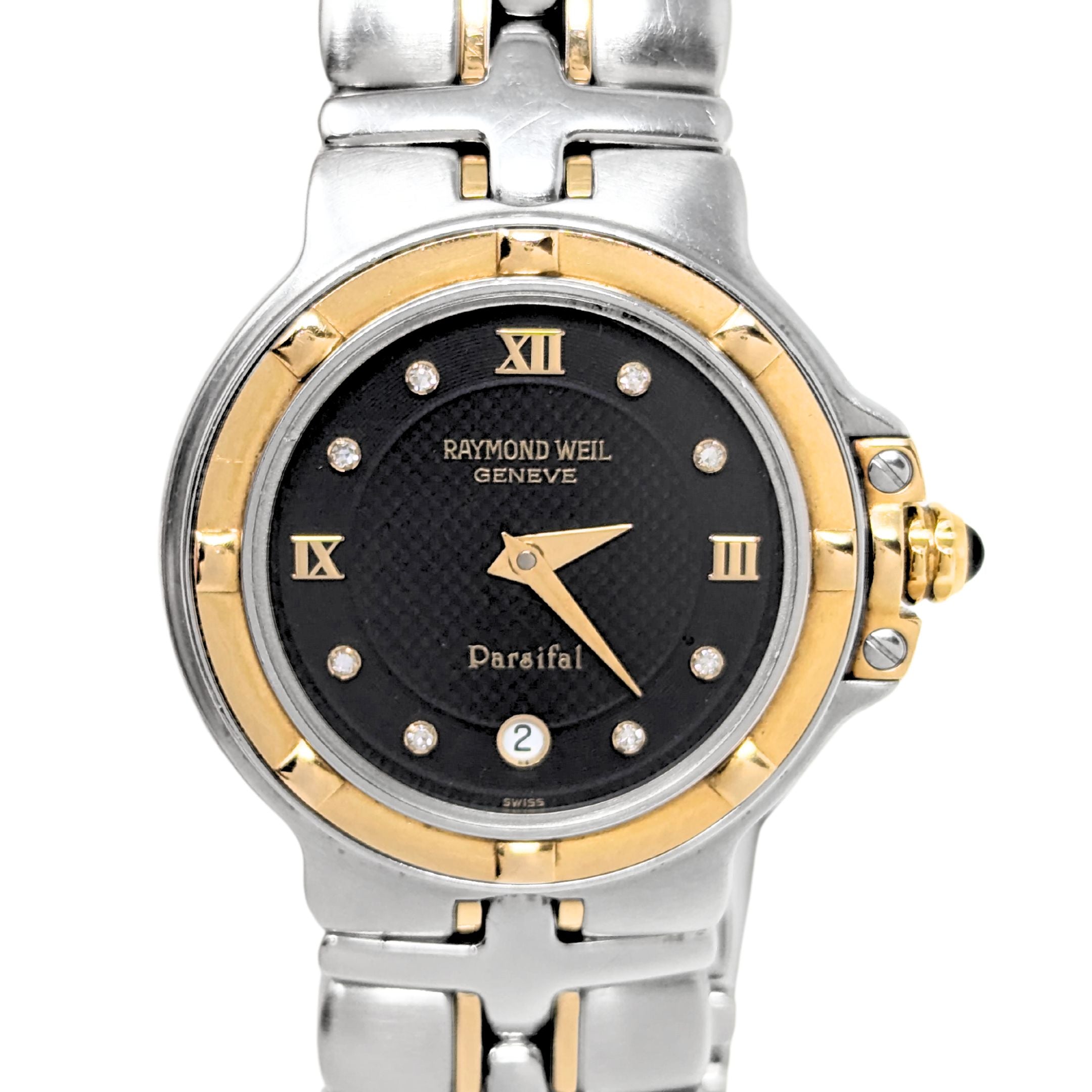 Raymond Weil Parsifal 9990 18K/SS Diamond Ladies Quartz