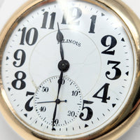 Illinois 1913 Model 9 GF 17J 16S Pocket Watch (Just Serviced)