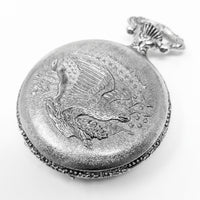 American Historic Society 1888-O Morgan Silver Dollar Pocket Watch