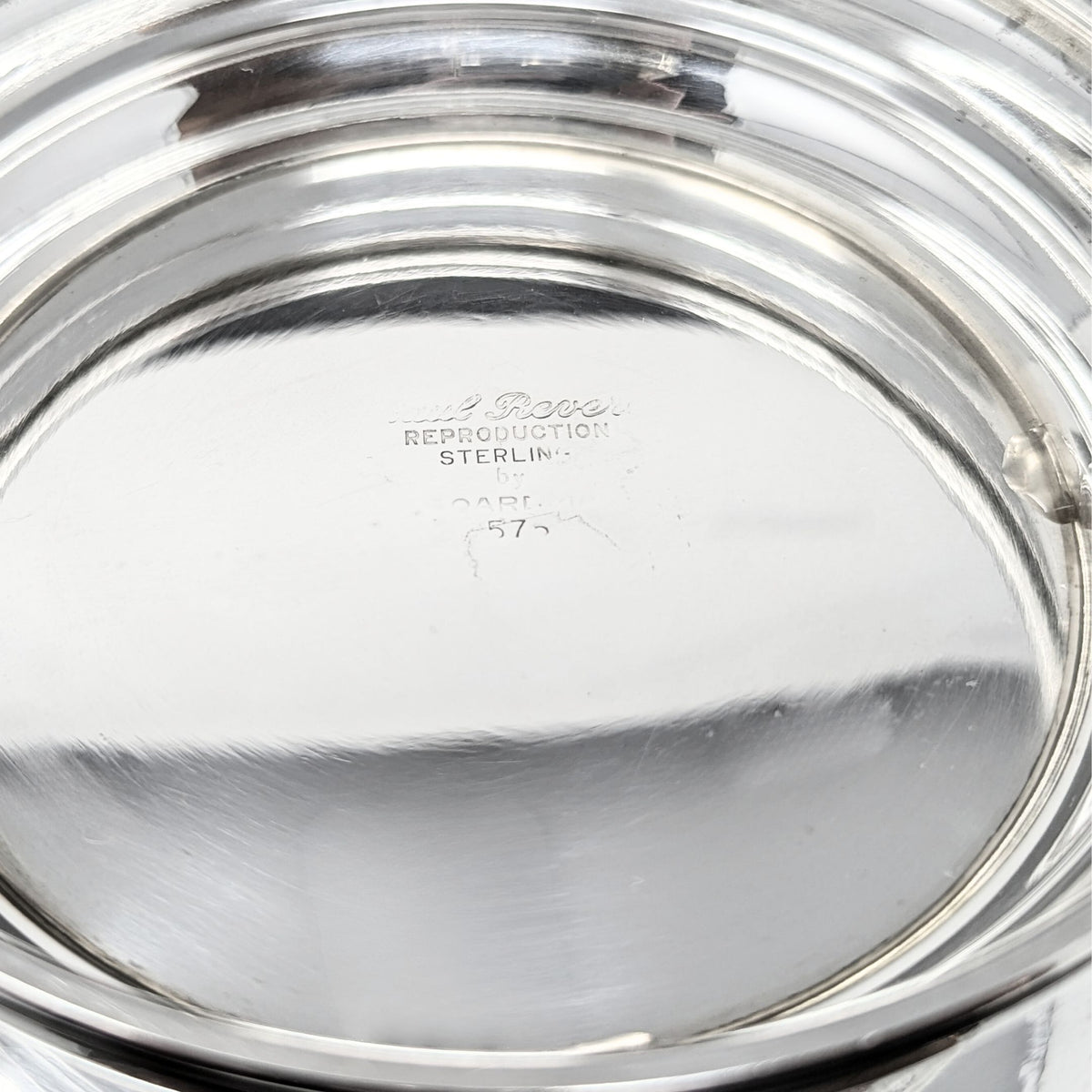 Boardman Silversmiths 8" Sterling Reproduction Revere Bowl