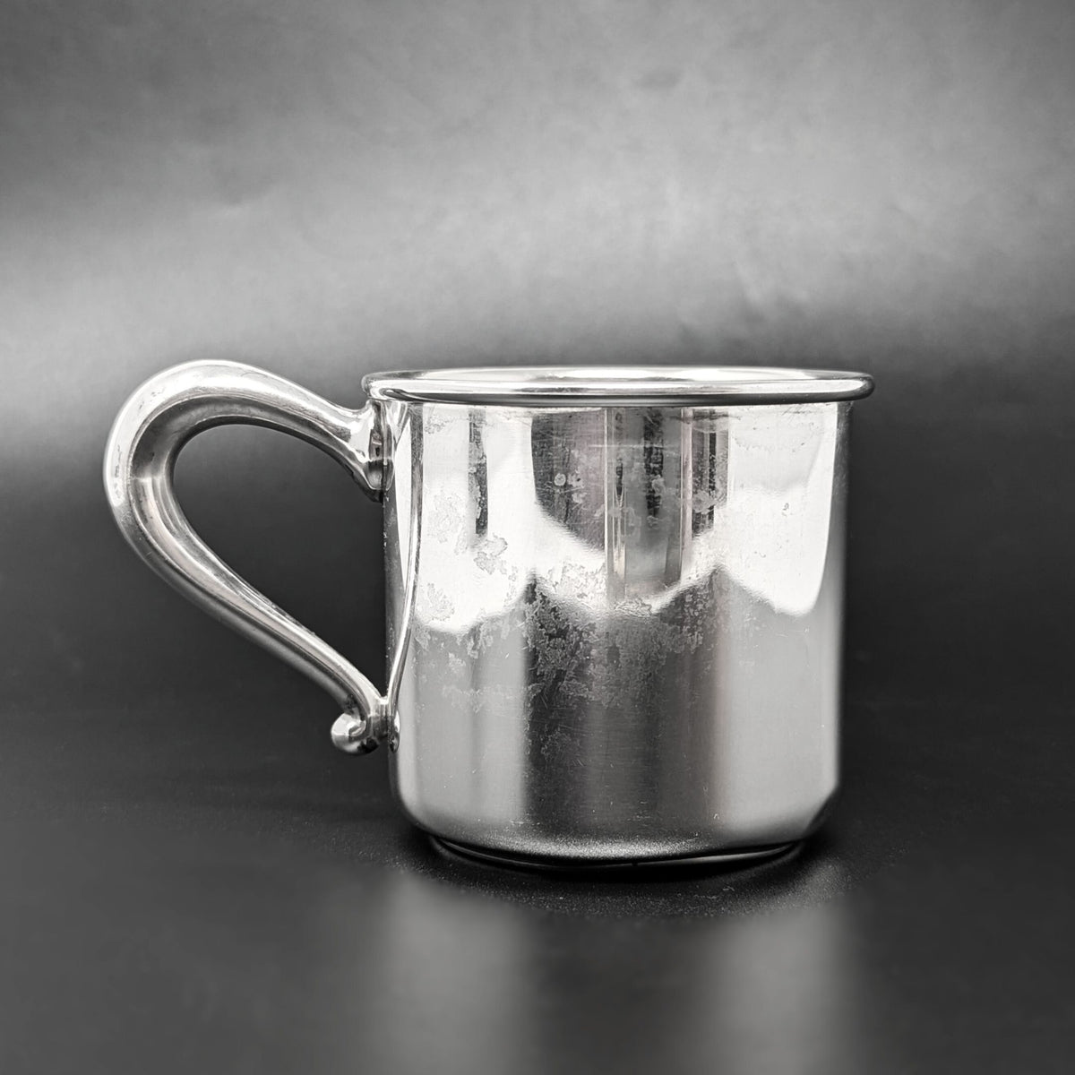 Web Sterling Silver Baby Cup