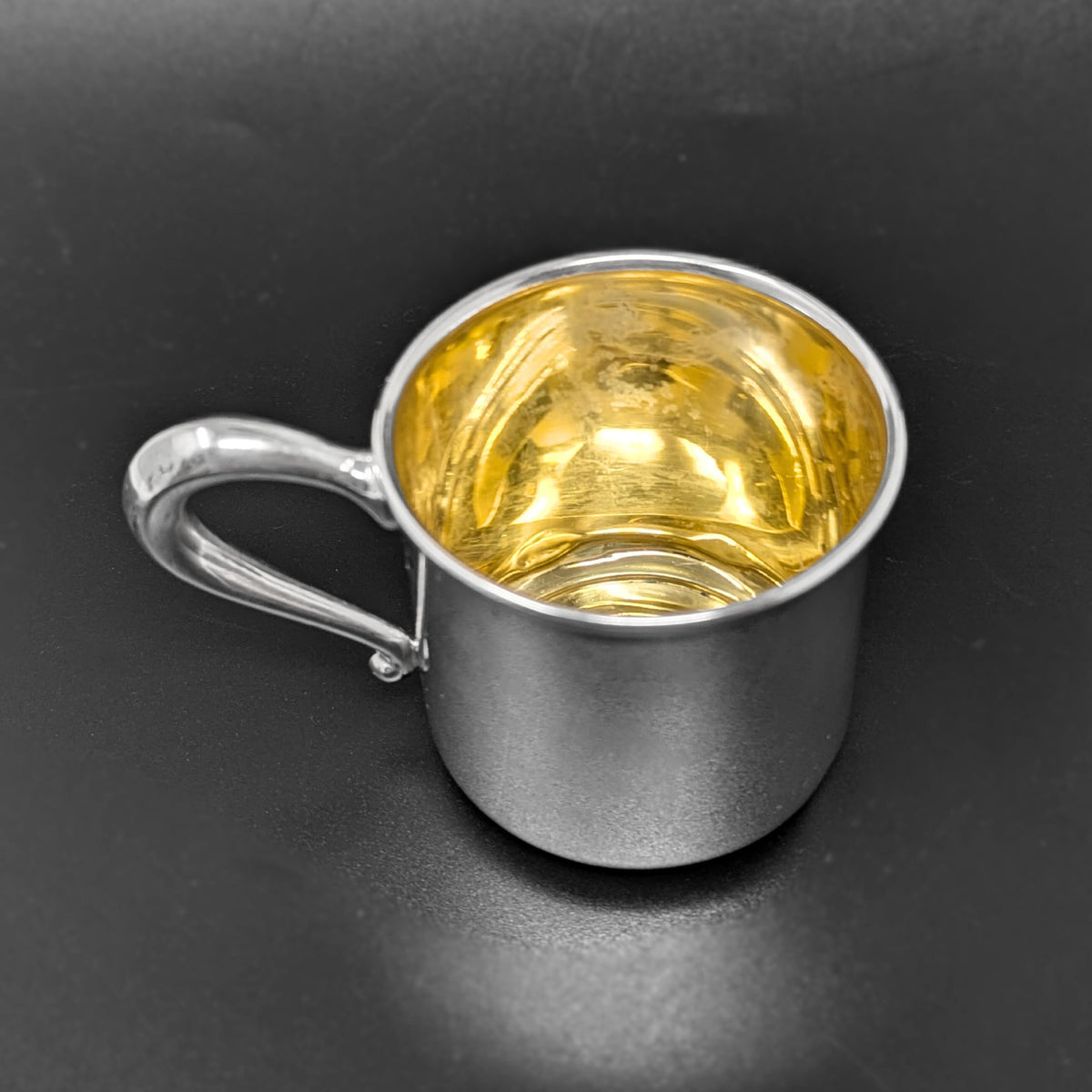 Web Sterling Silver Baby Cup