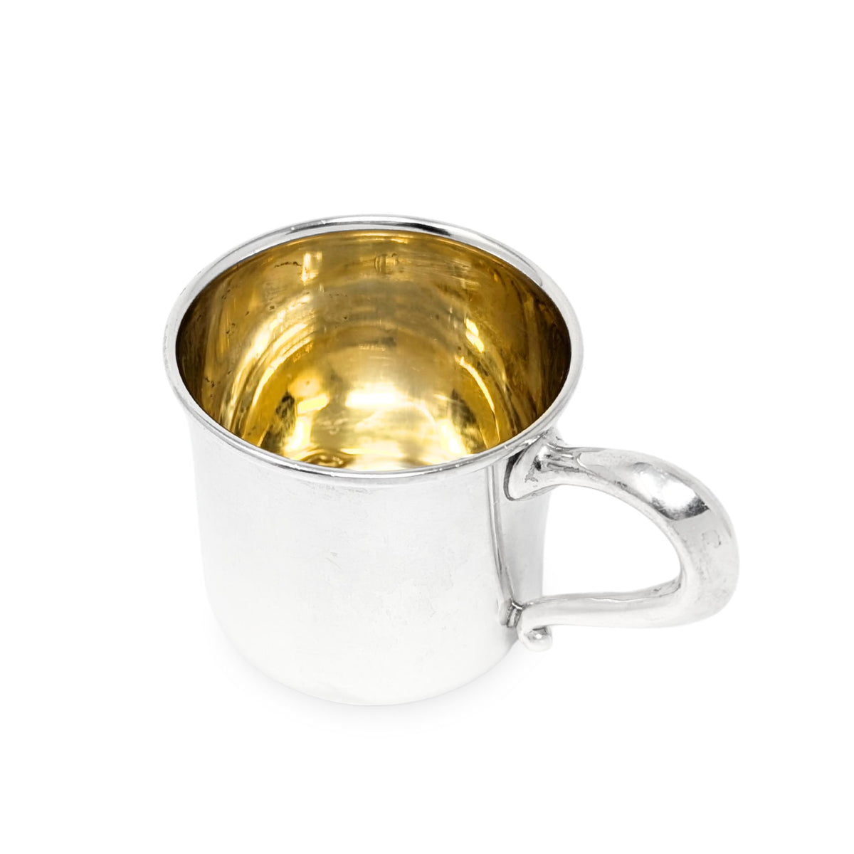 Web Sterling Silver Baby Cup