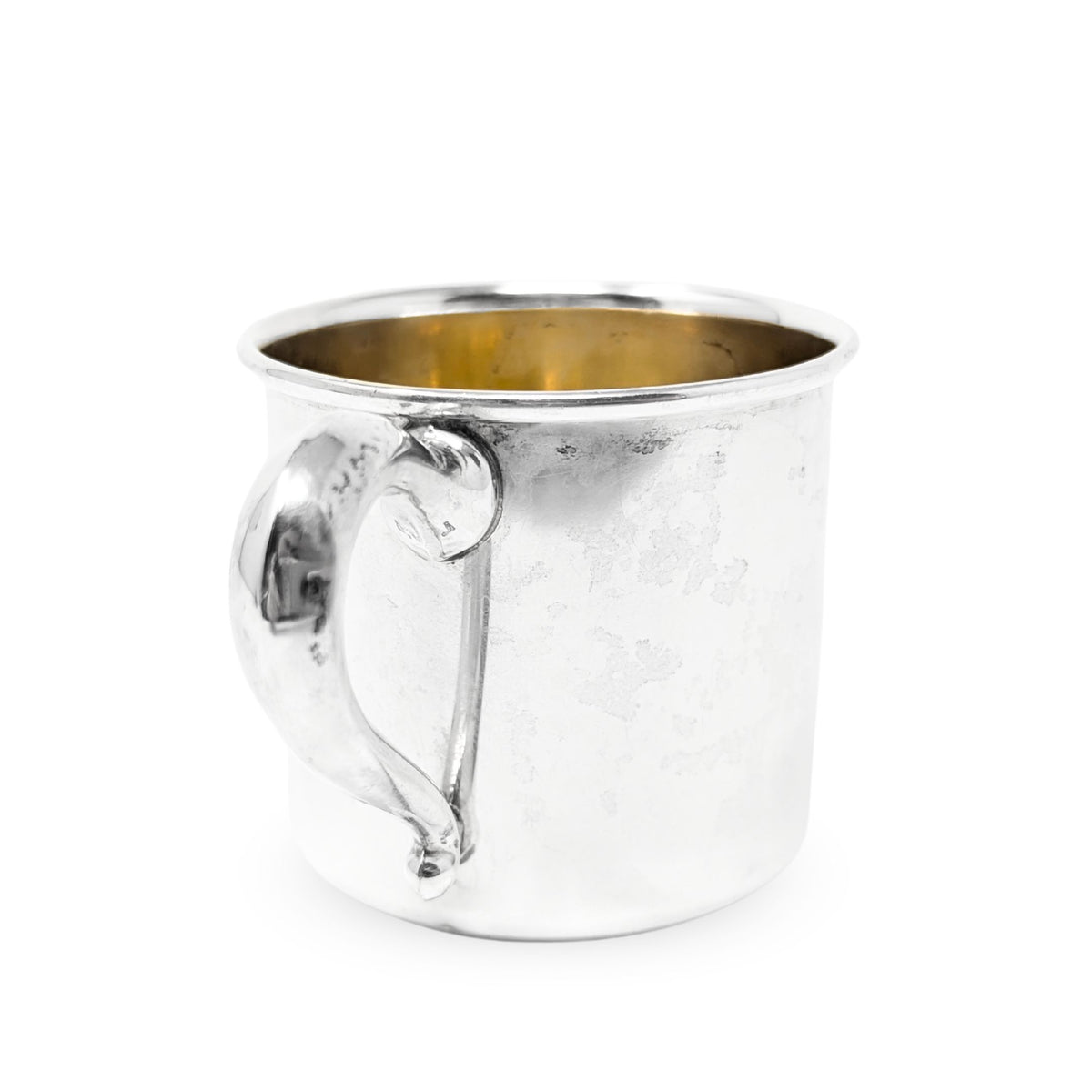 Web Sterling Silver Baby Cup